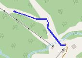 Trasa z dnia 2014-02-03 10:43 - mapa trasy gps - snowboard