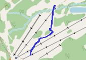 Trasa z dnia 2014-02-03 10:28 - mapa trasy gps - snowboard