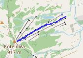 Trasa z dnia 2014-02-02 18:51 - mapa trasy gps - snowboard