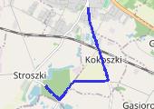 Trasa z dnia 2014-11-04 18:47 - mapa trasy gps - bieganie