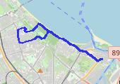 Trasa z dnia 2014-11-05 14:16 - mapa trasy gps - rower miejski