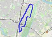 Trasa z dnia 2014-11-05 19:36 - mapa trasy gps - bieganie