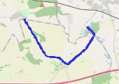 Trasa z dnia 2014-11-06 18:18 - mapa trasy gps - bieganie
