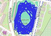 Trasa z dnia 2014-11-06 18:52 - mapa trasy gps - bieganie