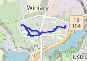 Trasa z dnia 2014-11-06 18:23 - mapa trasy gps - spacer