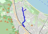 Trasa z dnia 2014-11-07 11:52 - mapa trasy gps - rower miejski