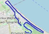 Trasa z dnia 2014-11-08 07:51 - mapa trasy gps - bieganie