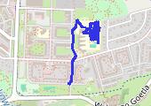 Trasa z dnia 2012-11-20 16:48:14 - mapa trasy gps - marsz