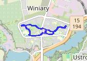 Trasa z dnia 2014-11-08 18:49 - mapa trasy gps - spacer