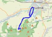 Trasa z dnia 2014-11-09 10:17 - mapa trasy gps - rower trekkingowy