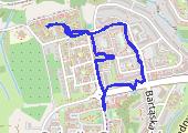 Trasa z dnia 2014-11-09 11:41 - mapa trasy gps - spacer