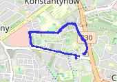 Trasa z dnia 2014-11-09 12:15 - mapa trasy gps - bieganie