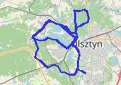 Trasa z dnia 2014-11-09 13:49 - mapa trasy gps - rower górski