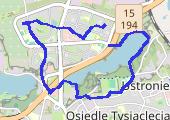 Trasa z dnia 2014-11-09 17:21 - mapa trasy gps - spacer