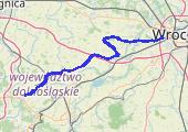 Trasa z dnia 2014-11-08 13:00 - mapa trasy gps - rower szosowy