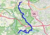 Szlak Bursztynowy i Kartuski - mapa trasy gps - marsz