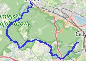 Szlak Zagórskiej Strugi - mapa trasy gps - marsz