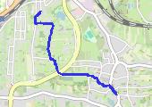 Trasa z dnia 2014-11-10 09:04 - mapa trasy gps - spacer