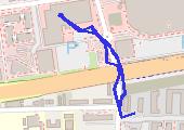 Trasa z dnia 2014-11-10 10:08 - mapa trasy gps - spacer
