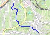 Trasa z dnia 2014-11-10 12:06 - mapa trasy gps - spacer