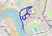 Trasa z dnia 2014-11-10 13:12 - mapa trasy gps - spacer