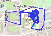 Trasa z dnia 2012-11-21 18:02 - mapa trasy gps - marsz
