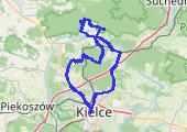 Trasa z dnia 2014-11-11 14:15 - mapa trasy gps - rower trekkingowy
