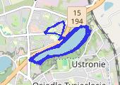 Trasa z dnia 2014-11-12 17:27 - mapa trasy gps - rower górski