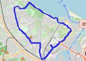 Trasa z dnia 2014-11-12 18:08 - mapa trasy gps - rower miejski