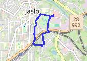 Trasa z dnia 2014-11-12 18:51 - mapa trasy gps - marsz