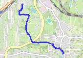 Trasa z dnia 2014-11-13 07:38 - mapa trasy gps - marsz