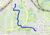 Trasa z dnia 2014-11-13 12:59 - mapa trasy gps - marsz
