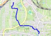 Trasa z dnia 2014-11-14 07:37 - mapa trasy gps - marsz