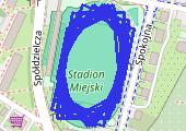 Trasa z dnia 2014-11-14 18:38 - mapa trasy gps - bieganie