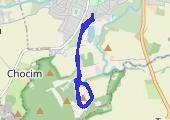 CardioTrainer_4x Klasztorek  60 min 8 sek  - mapa trasy gps - bieganie