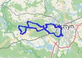 Trasa z dnia 2014-11-16 12:59 - mapa trasy gps - rower górski