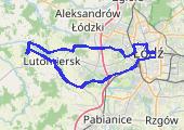 Kazimierz tour - mapa trasy gps - rower trekkingowy