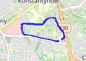 Trasa z dnia 2014-11-16 20:33 - mapa trasy gps - bieganie