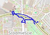 Trasa z dnia 2014-11-18 21:26 - mapa trasy gps - spacer