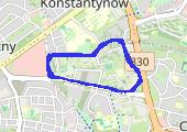 Trasa z dnia 2014-11-19 17:40 - mapa trasy gps - bieganie