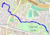 Trasa z dnia 2014-11-20 13:41 - mapa trasy gps - spacer