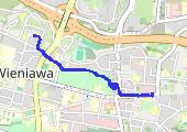 Trasa z dnia 2014-11-06 12:54 - mapa trasy gps - spacer