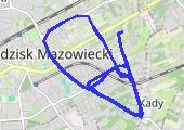 Trasa z dnia 2014-11-21 23:33 - mapa trasy gps - rower górski