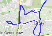 Trasa z dnia 2014-11-23 20:54 - mapa trasy gps - bieganie