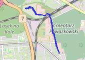 Trasa z dnia 2014-11-24 07:33 - mapa trasy gps - marsz