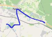Trasa z dnia 2014-11-25 19:45 - mapa trasy gps - bieganie