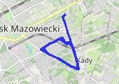Trasa z dnia 2014-11-25 21:16 - mapa trasy gps - rower górski