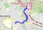 Trasa z dnia 2014-10-13 18:37 - mapa trasy gps - spacer