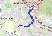 Trasa z dnia 2014-10-14 17:34 - mapa trasy gps - spacer