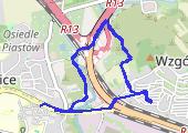 Trasa z dnia 2014-11-14 16:27 - mapa trasy gps - spacer